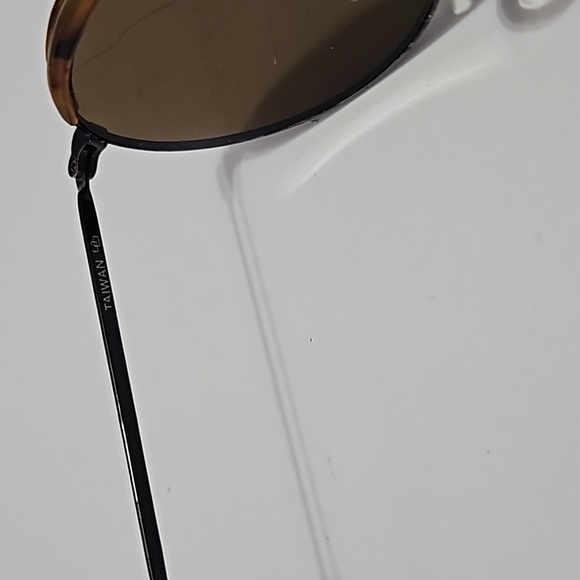 Liz Claiborne Wire Rim Tortoise Unisex Frames Only Sunglasses #E-32 - Picture 9 of 13